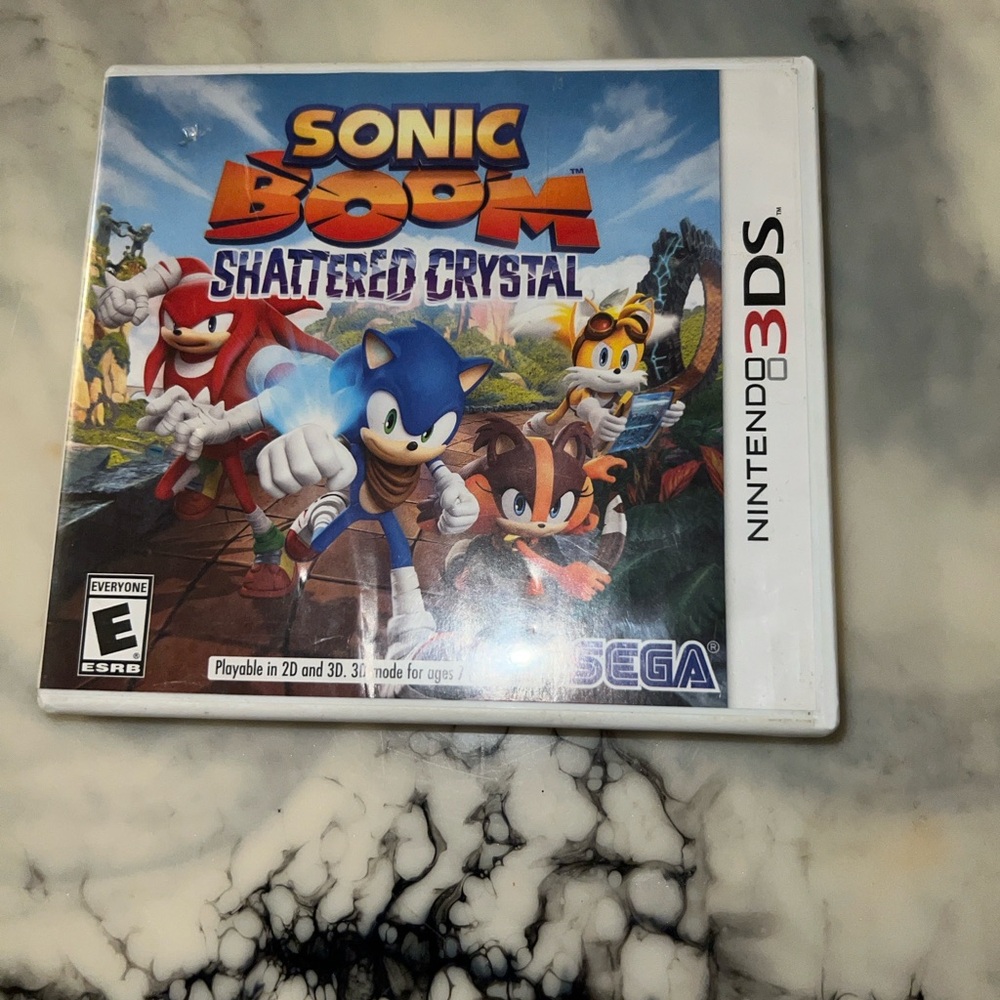 Sonic Boom: Shattered Crystal for Nintendo 3DS - Blue